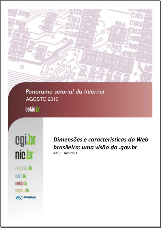 Ano II - Nº 3 - Dimensões e características da Web brasileira: uma visão do .gov.br