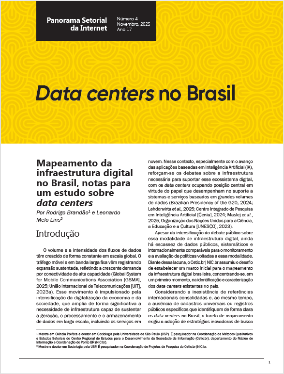 Ano XVII - N. 4 - Data centers no Brasil